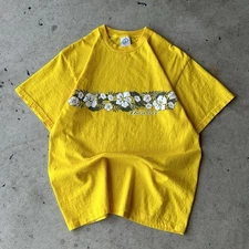 Vintage Y2K Hawaii Beachwear Hawaiian Floral Surf Shirt Knit In USA Men’s L