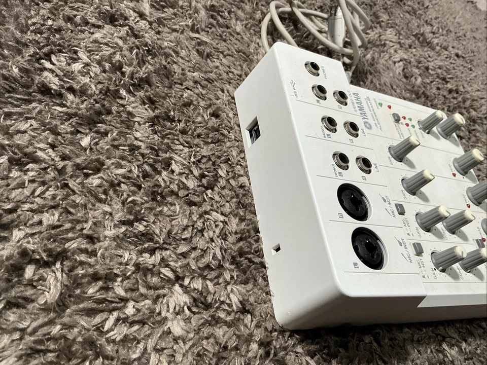 Yamaha Audiogram 6 USB Audio Interface Scheda Audio con Cavo Originale - Image 4 of 4