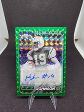 2024 Topps Chrome - Autographs Keyshawn Johnson #BA-KJO Green Geometric...