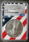 2021(S) $1 American Silver Eagle Dollar Type 1 NGC MS69
