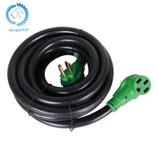 50 A 15FT RV Extension Cord Power Cable 6/3+8/1 Wire Motorhome Camper