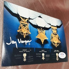 JAY VARGAS Medal of Honor SIGNED 4x6 Photo PSA/DNA MOH
