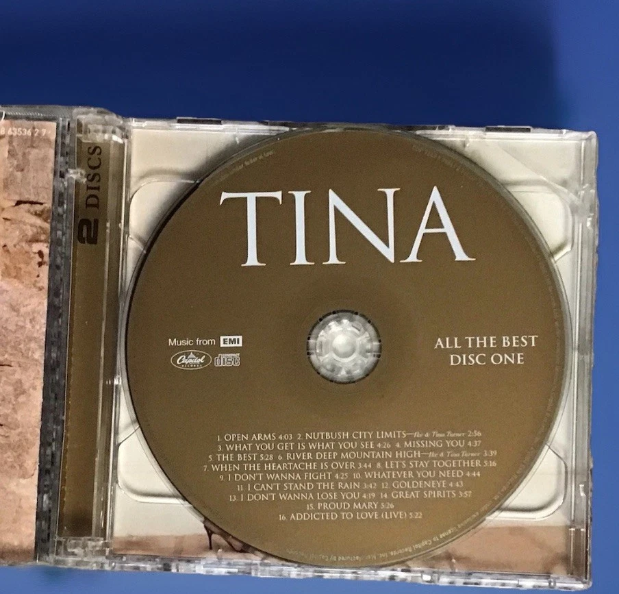 Tina Turner - All The Best (CD, 2004, 2 Discs, Capitol Records) Very Good! Foto 3 de 4