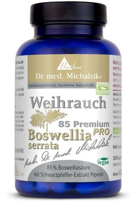 Weihrauch BS-85 Pro Piperin - 100% indischer Weihrauch - BIOTIKON 
