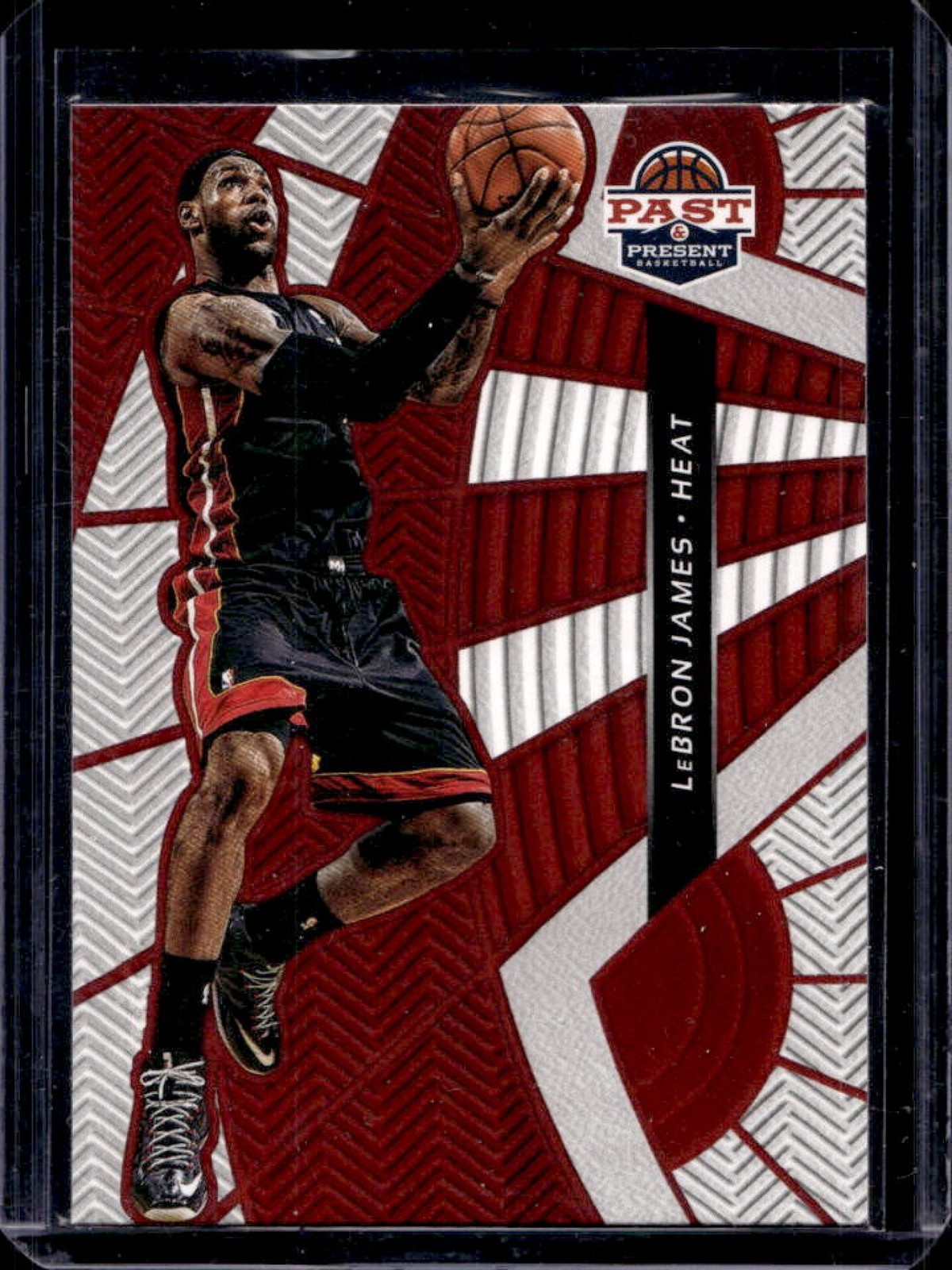 2012-13 Panini Past & Present LeBron James Treads #6 Heat