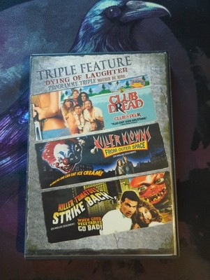 Killer Tomatoes   Killer Klowns From Outer Space   Club Dread DVD OOP Horror