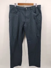 Weatherproof Vintage Pants Men's 36x30 Straight Fit Stretch  Navy