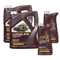 12 Liter Mannol Longlife 504/507 5W-30 MotoröL API SN Acea C3 7715 Synthetic