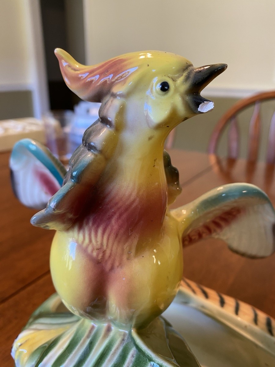 Vintage Mid century 1950 Maddux TV Lamp Light Rare Pheasant Bird