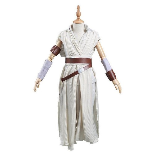 Nuevo Star Wars Rey Daisy Ridley Halloween Juegos con disfraces Carnaval Fiesta Show S-2XL - Imagen 3 de 7