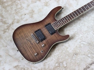 Cort KX1X Used Maple+Mahogany body Brown w/Soft case