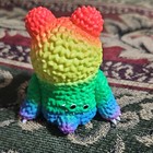 POP MART x INSTINCTOY Muckey Meets Fluffy Crayon Rainbow PVC Figure w/ Box — photo 3