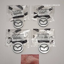 Genuine Oem 05-10 Mazda 6 Wheel Center Cap Set Of 4 Silver G22c-37-190a New