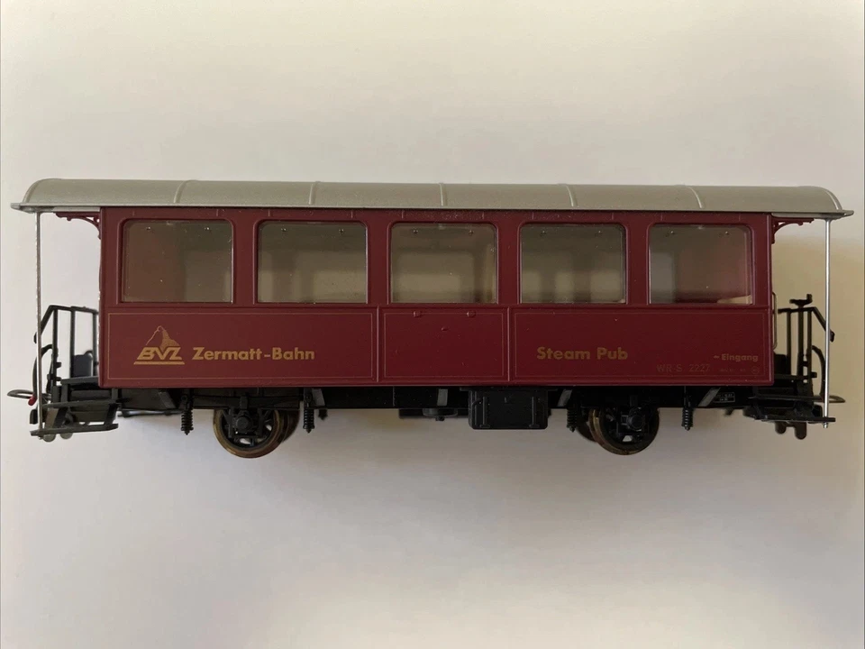 BEMO 3239527 H0m WR-S 2227 Personenwagen BVZ Steam Pub