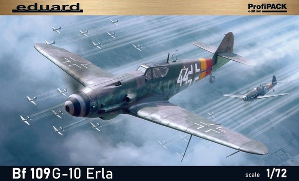 Eduard Plastic Kits 70162 - 1:72 Bf 109G-10 Erla EDUARD-PROFIPACK - Neu-image
