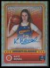 2024 Topps Chrome McDonald's AA #56 Kate Koval Autograph Logo Refractor /75