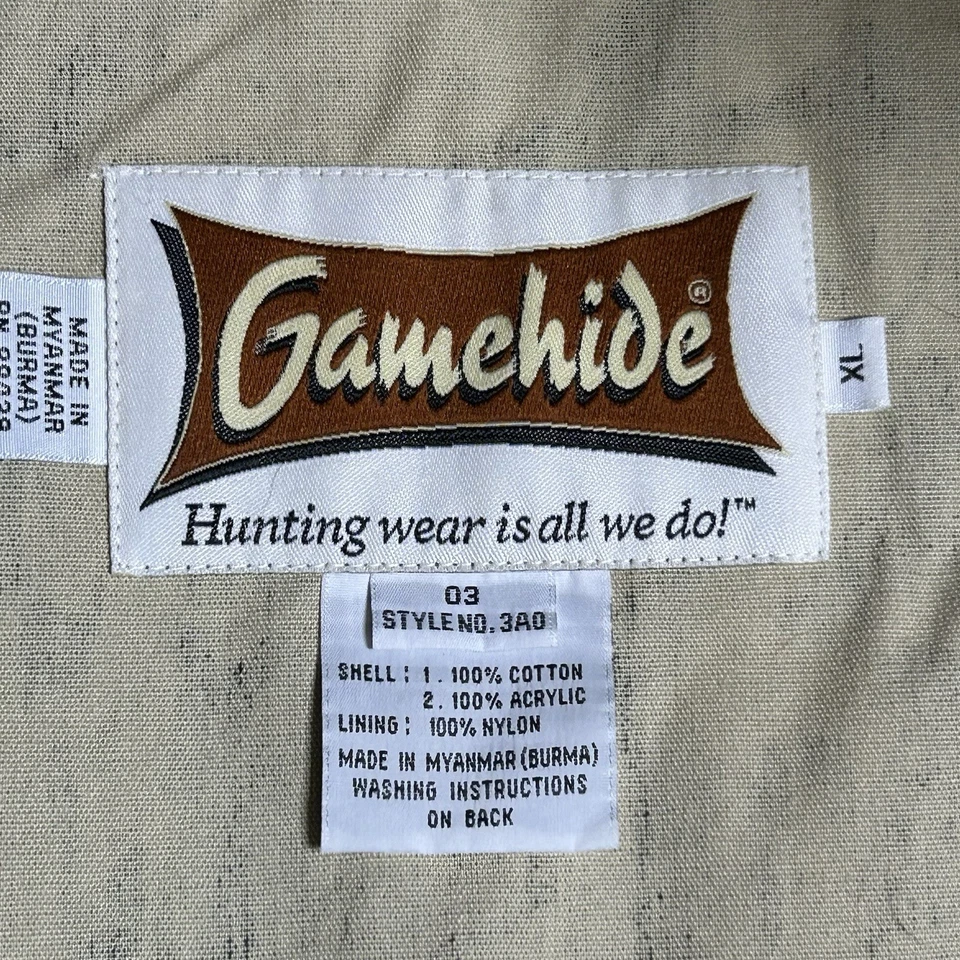 Gamehide Vest Men XL Gamebird Front Loader Upland Blaze Orange Hunting Mossy Oak - Image 4 of 4