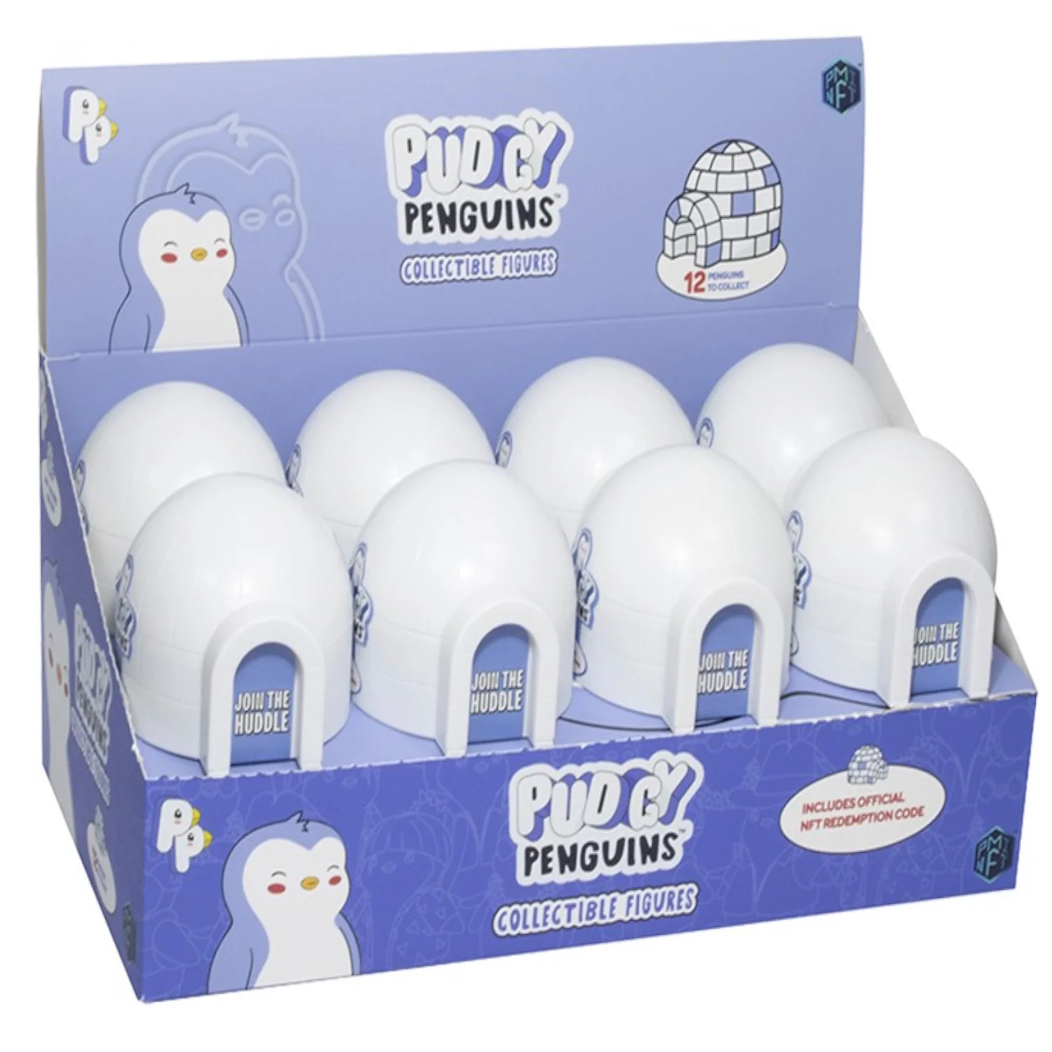 Пухлые пингвины: Набор Иглу - Один случайный вариант из 12