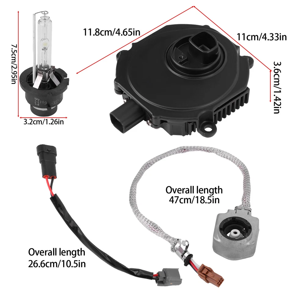 33129-STX-A02 Lampadina Xenon Faro Alimentatore D2S/D2R per Acura MDX - Immagine 2 di 4