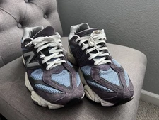 New Balance  9060 Athletic Sneakers Size 10,5 Purple Suede / Light Blue Mesh