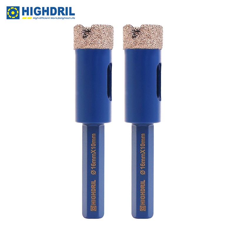 2pcs 16mm Diamond Drilling Core Bits Hole Saw Cutter Drilling Marble Ceramic
