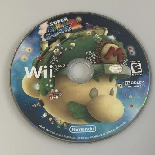 Super Mario Galaxy 2 (Nintendo Wii, 2010) DISC ONLY Tested! Working!