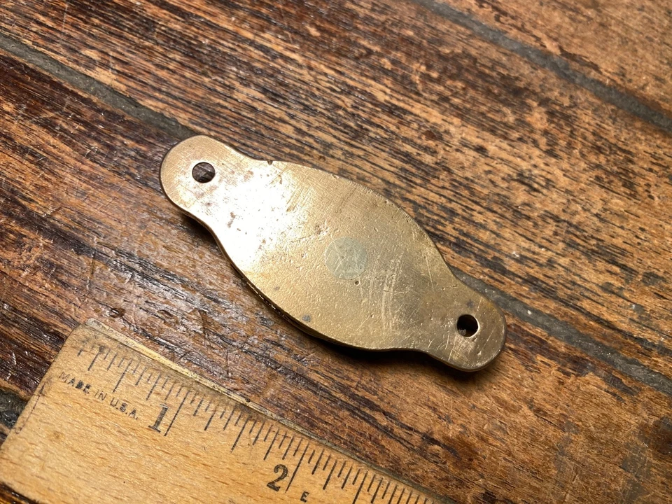 PIE/MEJILLA DE BRONCE FUNDIDO BLOQUE ÚNICO 1 1/4" POLEA DE BRONCE LÍNEA MÁXIMA 1/4" (3 DISPONIBLES) Foto 4 de 4