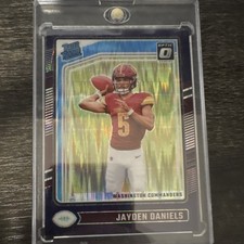 Panini 2024 Donruss Optic Rated Rookie Purple Shock Jayden Daniels #248