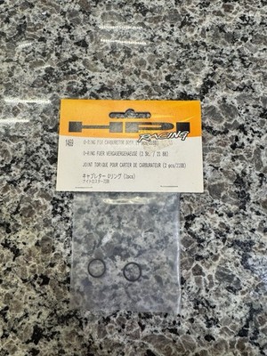 RC Racing HPI Nitro Engine Star S-25 Carb O Rings Rubber Black (2) 1469
