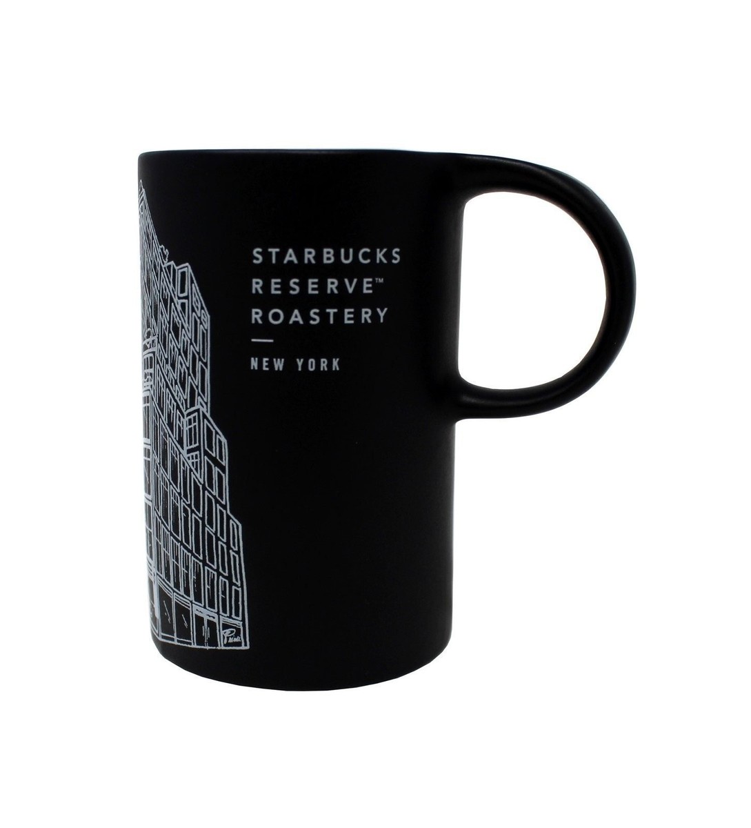 Starbucks Reserve Roastery New York Ceramic 10OZ Mug, Black NEW | eBay