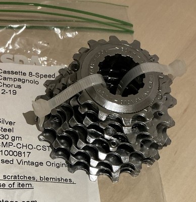 Campagnolo Chorus 9-fach Kassette 12-19 gebraucht einwandfrei Vintage Original