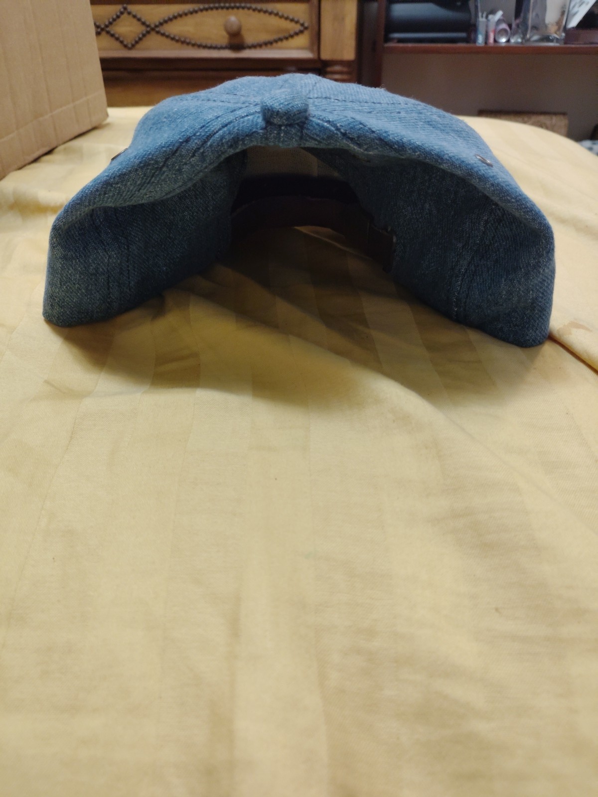 Bud Light Tuff Hedeman Strapback Hat Cap Blue Den… - image 3