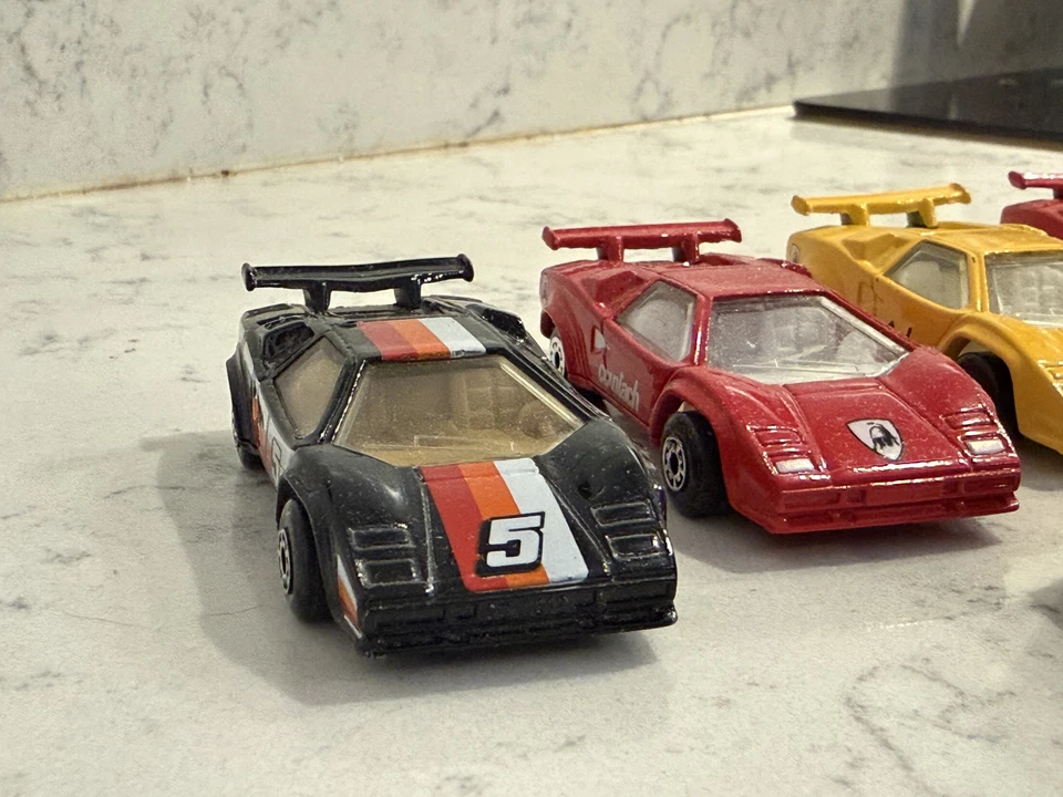 Colección Matchbox Lamborghini 1985 y 1995 vintage, 7 coches Foto 2 de 4