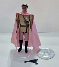 A-559 VINTAGE 80'S KENNER STAR WARS POTF LAST 17 GENERAL LANDO W/ COIN COMPLETE