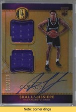 2016 Gold Standard Rookie Jersey Double /149 Skal Labissiere #260 Auto READ 1s6