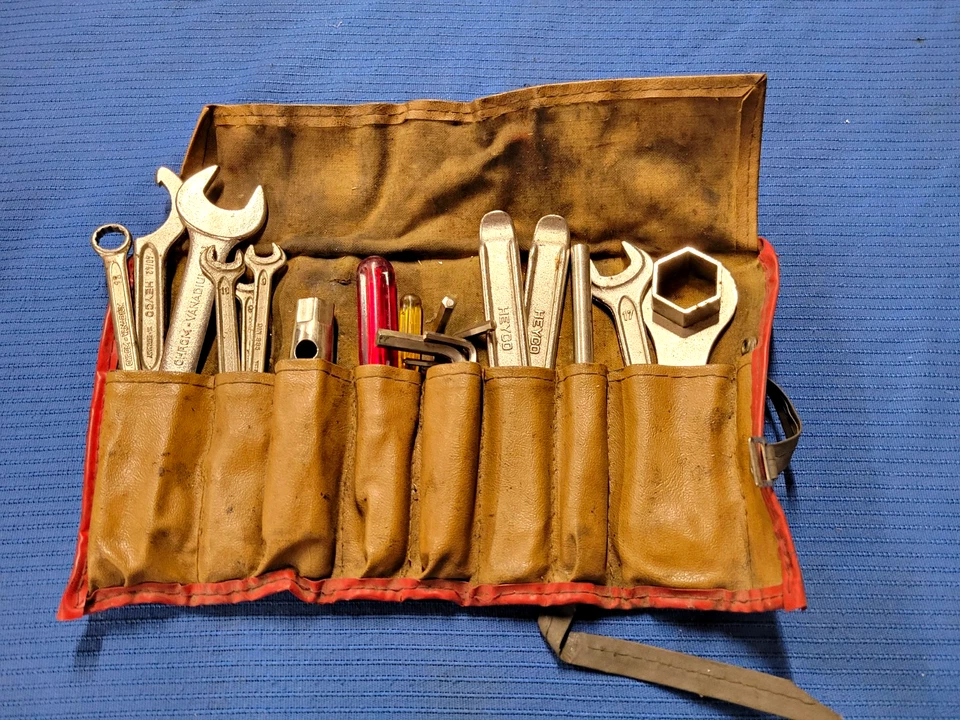 BMW R100 R80 R65 G/S ST RT GS tool kit , pouch. 85-95 tool kit - Imagen 1 de 4