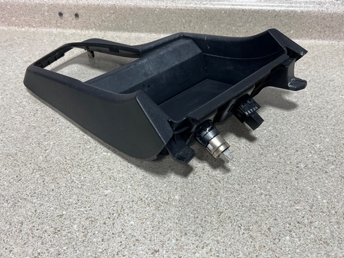 2013-15 Honda Civic Center Console AUTO Shifter Selector Trim Panel Black - Picture 3 of 4