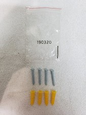 4x Expansion Wall Anchors with  4 Screws Set 