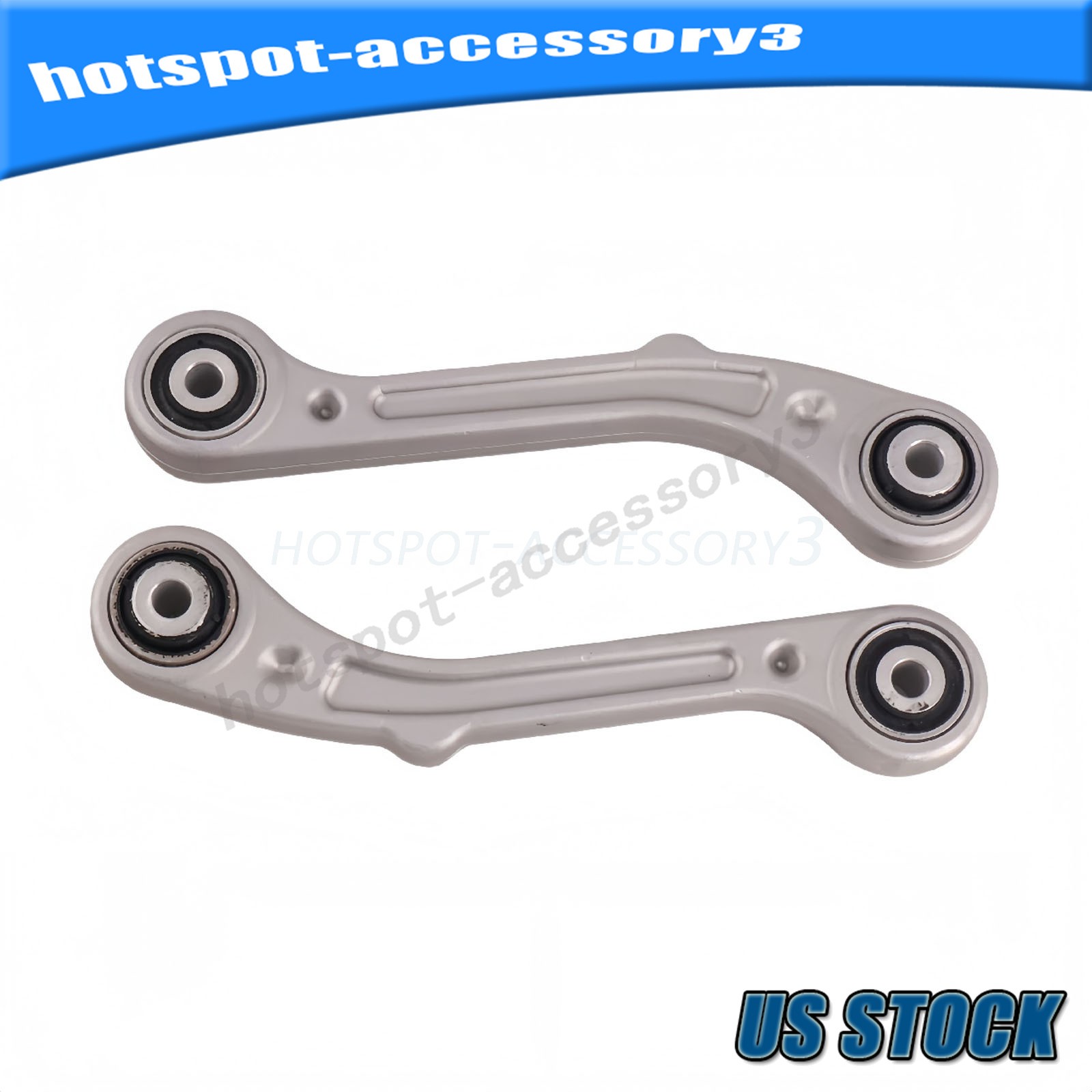 670007252 For Maserati Ghibli Quattroporte 2014+ 2X Rear Upper/Lower Control Arm