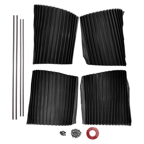 4 PCS Universal Car Side Window Sun Shades Black Fit Breast feeding Taking a nap - Picture 14 of 14