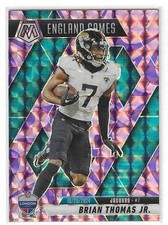 BRIAN THOMAS JR. 2025 PANINI MOSAIC REACTIVE PURPLE PRIZM JAGUARS $1.99 ROOM