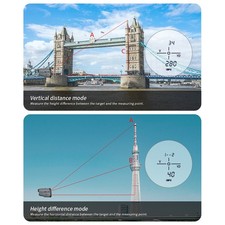 Praktischer Golfentfernungsmesser mit FlagLock Steigungsmesser für die Jagd