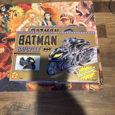 Toybiz Batman 1989 Movie Batcycle with Drop Down Batwings -Box Only-