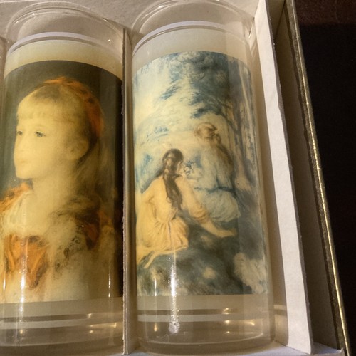 Juego De Colección De 8 Artículos Vue-Lon De Litho Glass Lockport Renoir Niños Highball - Imagen 5 de 6