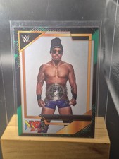 2022 Panini WWE NXT 2.0 Gold Green Wrestling #21 Carmelo Hayes