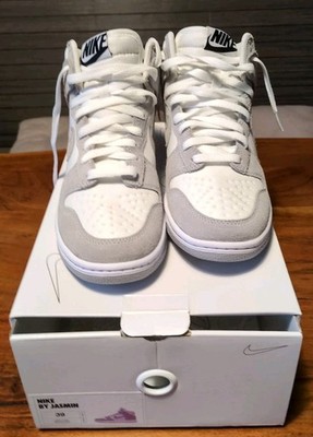 NIKE BY YOU  (Größe: 39  Grau/Weiße Dunk High 