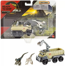 Jurassic World Rebirth, Dinosaur Collection Vehicle and Figure Velociraptor Bl