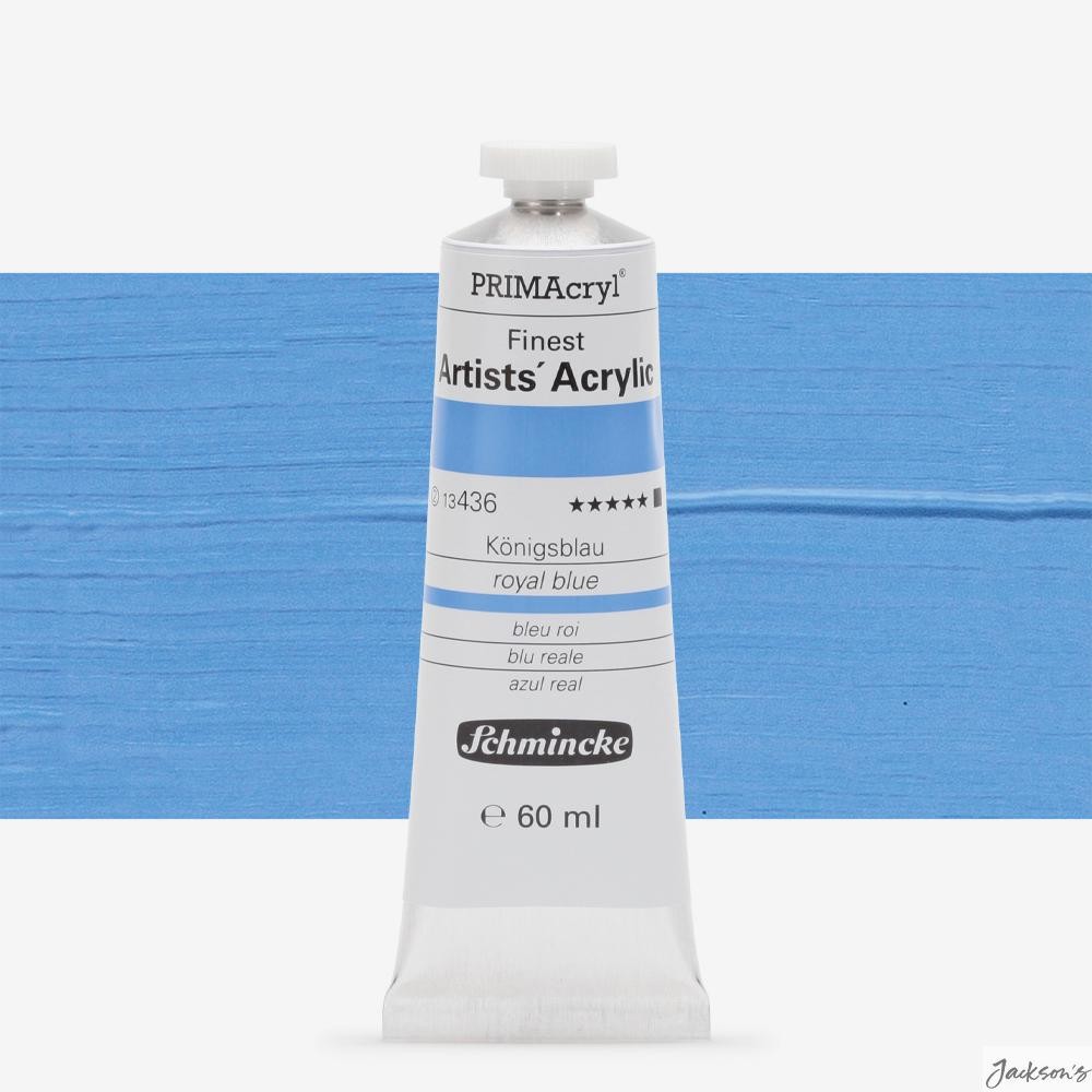 Schmincke Primacryl Heavy Body Acrylic Paint 60ml Royal Blue For Artists