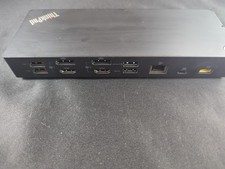 Lenovo ThinkPad USB-C ThunderBolt 3 Dock DK1841 40AN Dock Only 