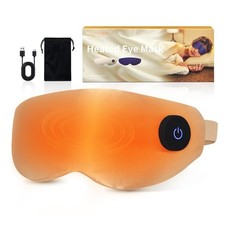 Heated Eye Mask for Dry Eyes   Upgraded Cordless Warm Eye Compress, 100 Mulb...